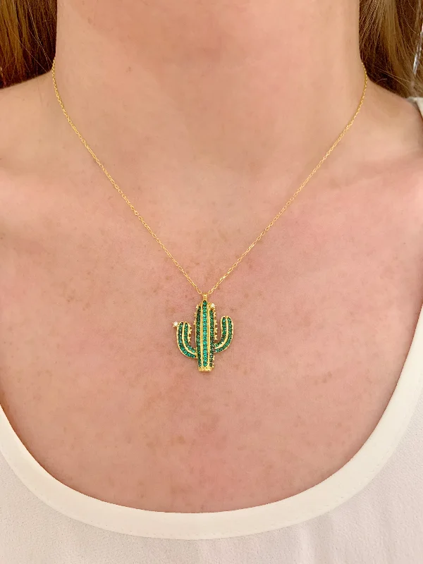 Cactus Necklace