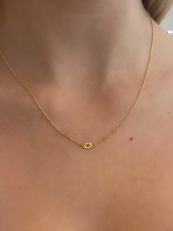 Cancer Zodiac Necklace