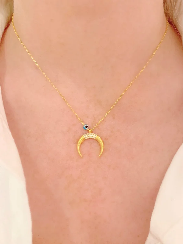 Crescent Moon Necklace