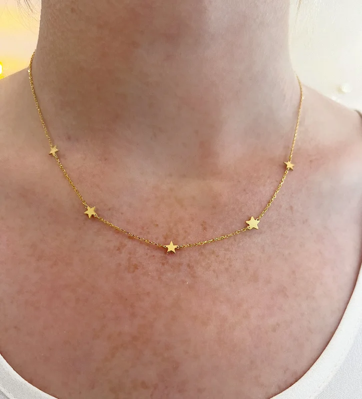 Dainty Stars Necklace