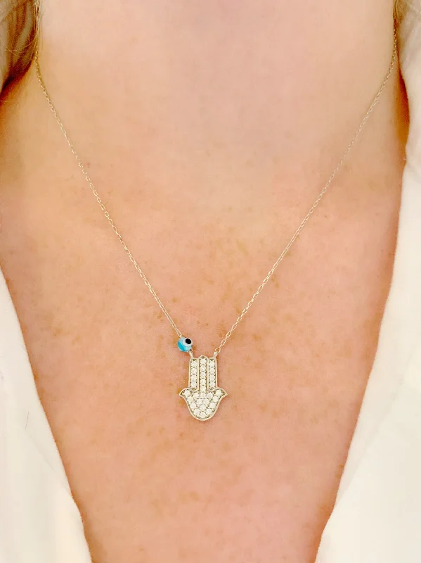 Hamsa Necklace