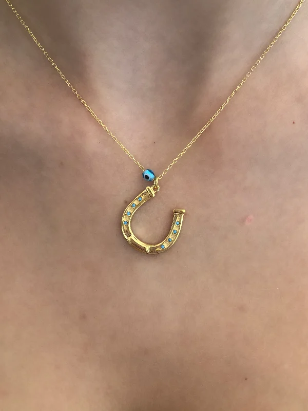 Lucky Horseshoe Necklace