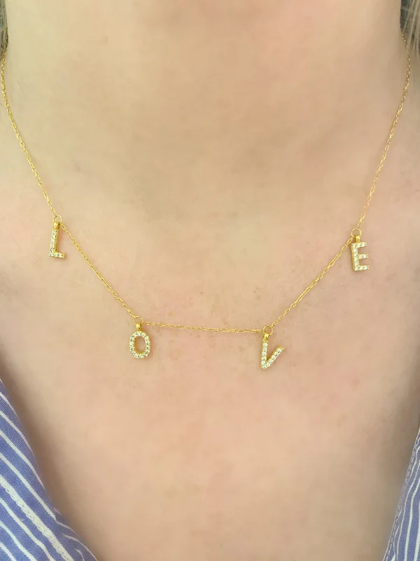 L-O-V-E Necklace