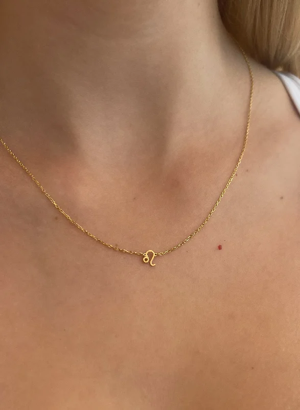 Leo Zodiac Necklace