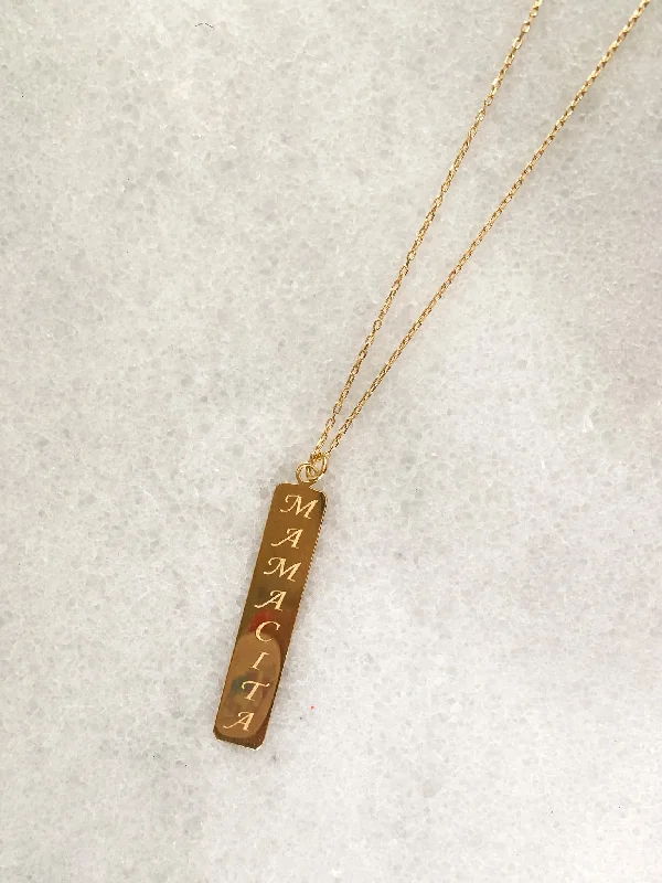 Mamacita Bar Necklace