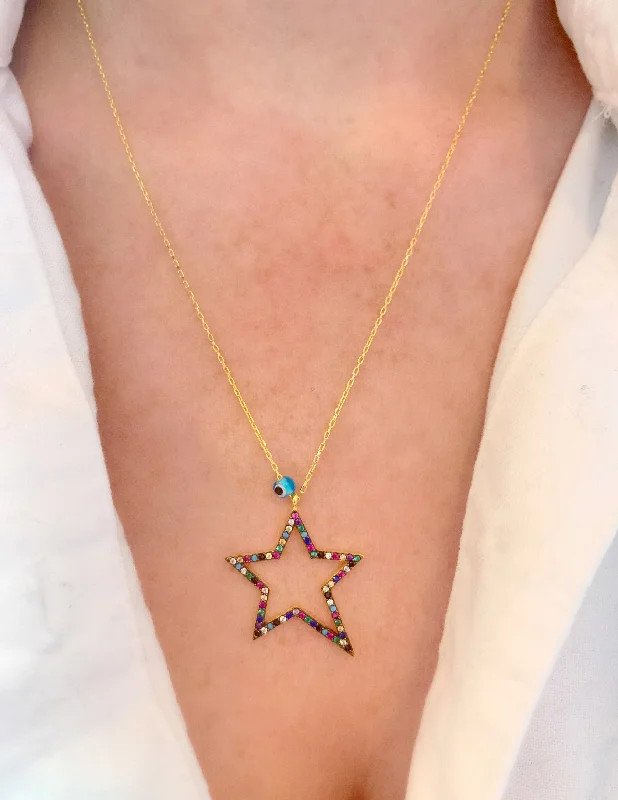 Moody Star Necklace