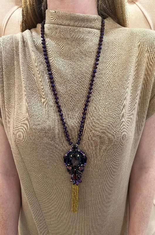 Purple Nelly Necklace