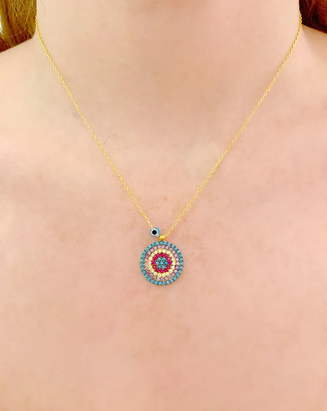 Round Eye Necklace