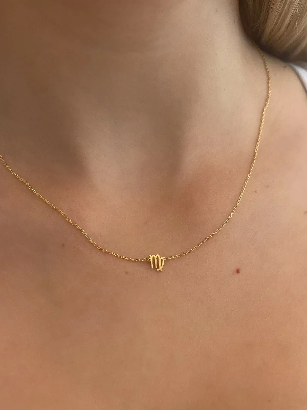 Virgo Zodiac Necklace