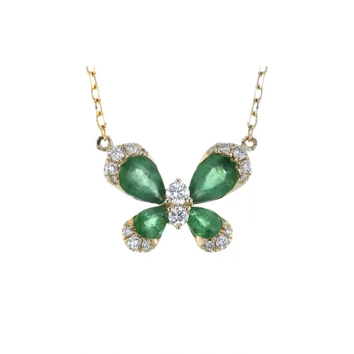 Zeghani Precious Stones Necklace Zp1273-y