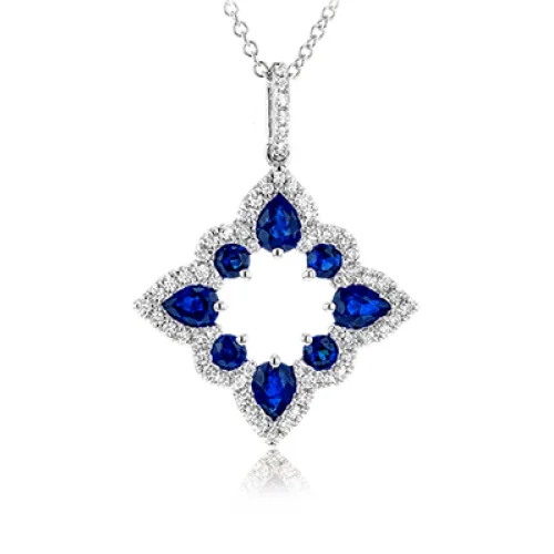 Zeghani Precious Stones Necklace ZP921