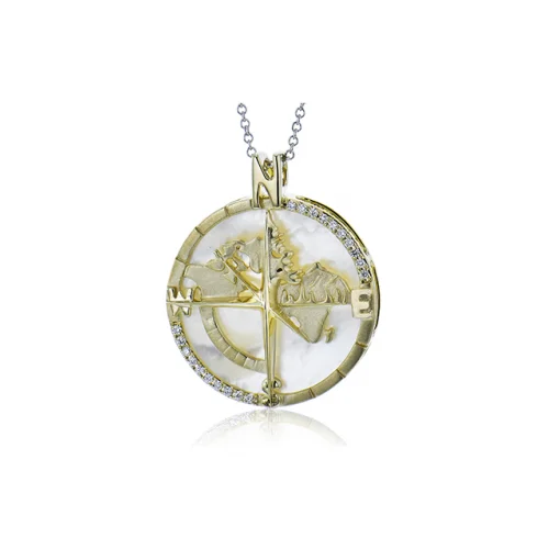 Zeghani Zodiac Signs Constellation Necklace Zp1204