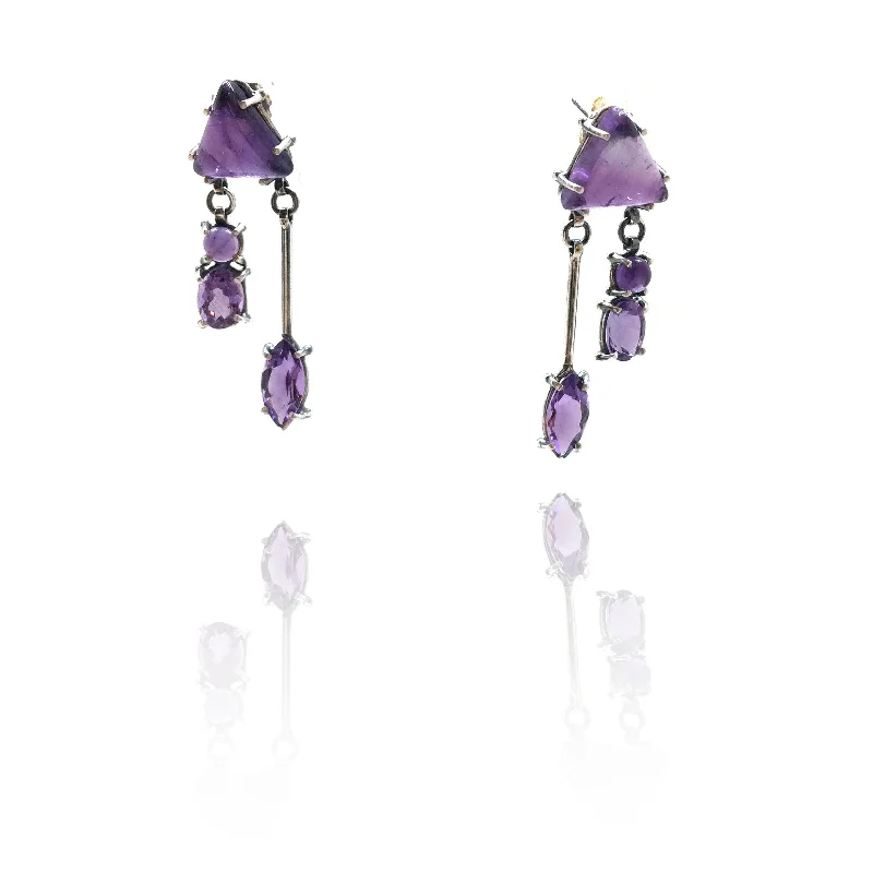 Amethyst Dangles