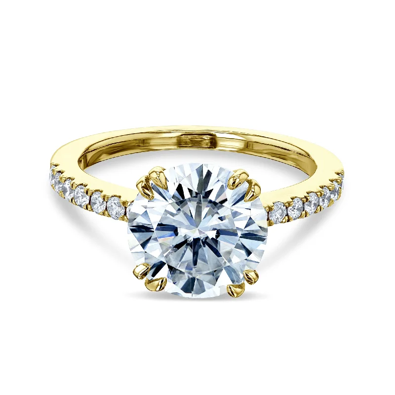 Kobelli Grown - 3ct Lab Diamond Tulip Ring