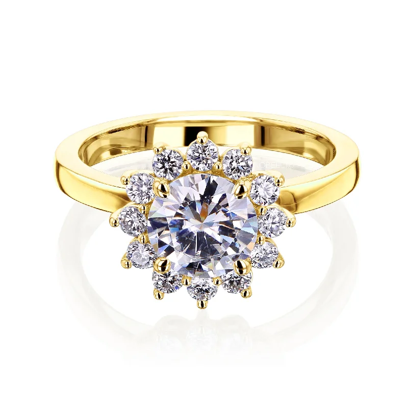 Kobelli Grown - Himawari Lab Diamond Ring