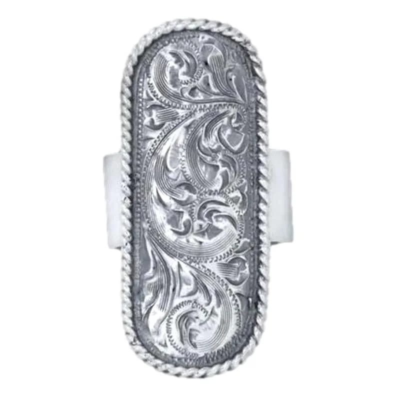 Vogt Silversmiths Western Ring Womens Abigail Silver 027-2305