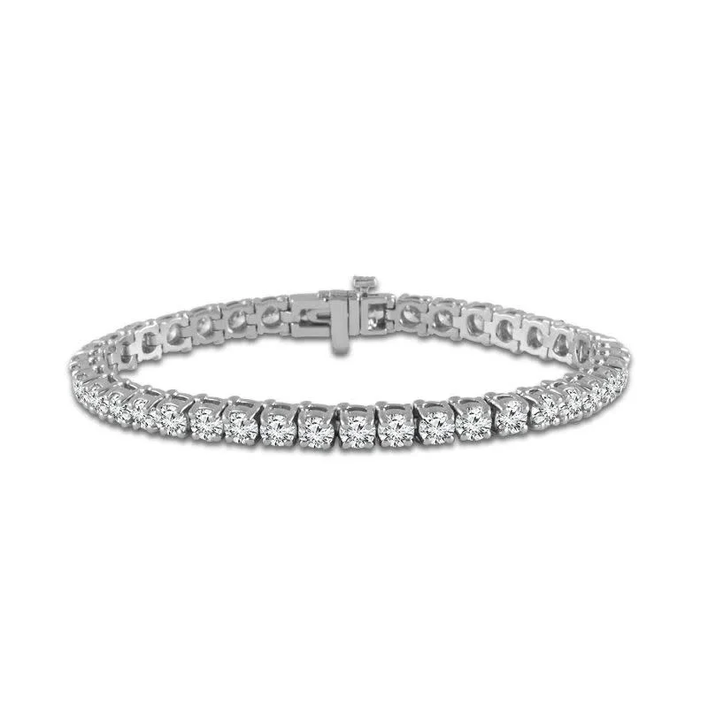 14K White Gold 2ctw Diamond Tennis Bracelet