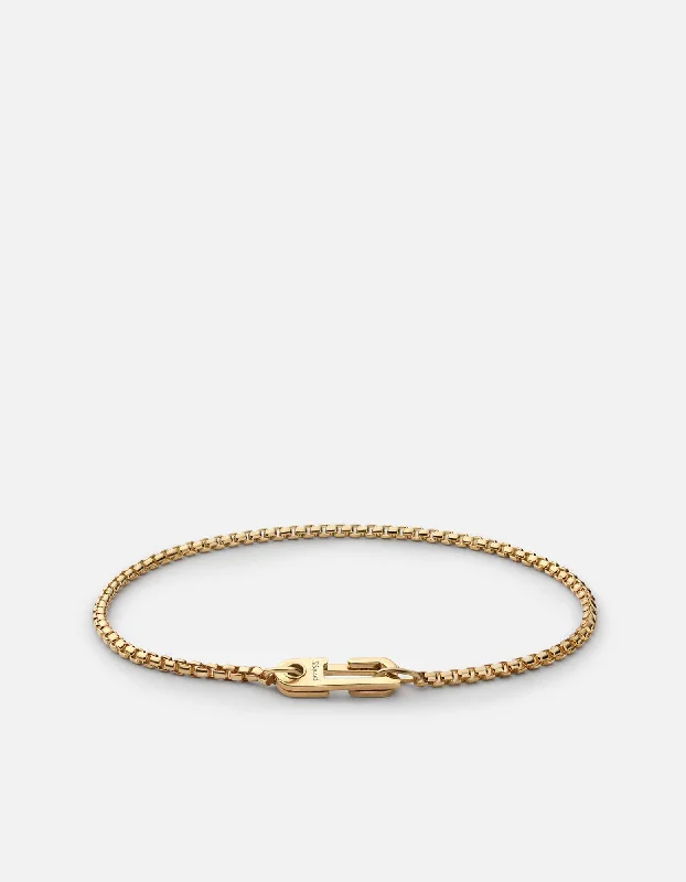 Annex Venetian Chain Bracelet, Gold Vermeil