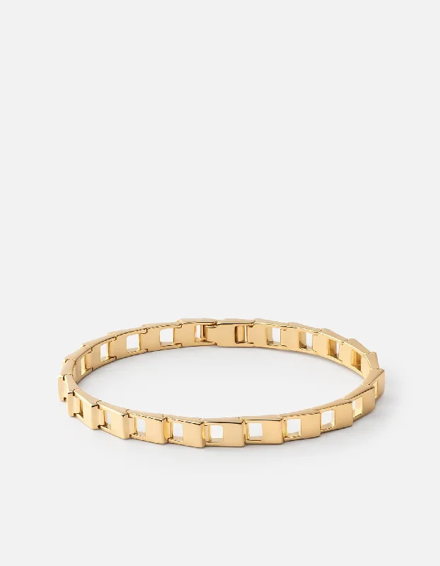 Cava Bracelet, Gold Vermeil