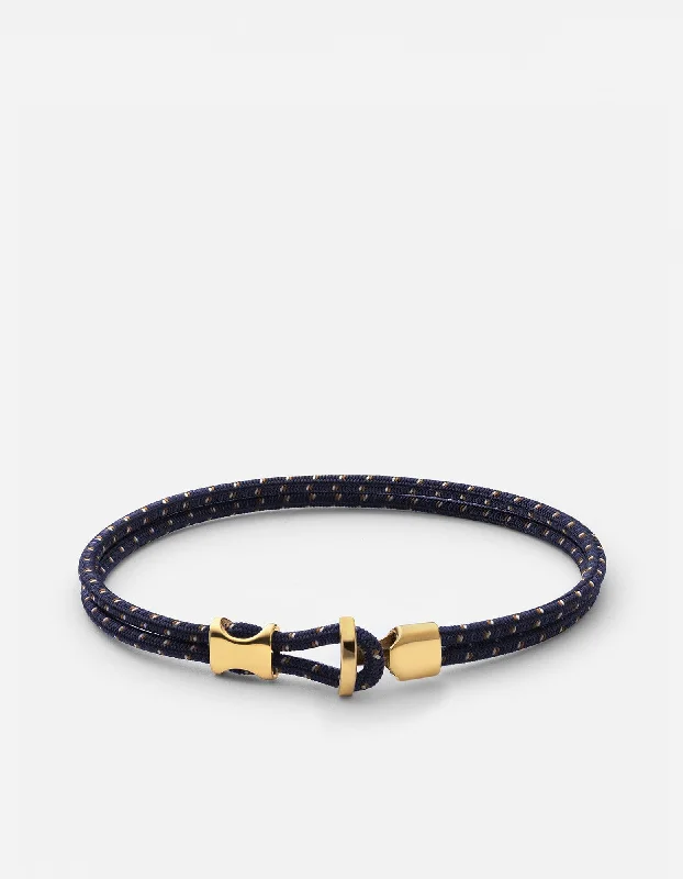 Orson Loop Bungee Rope Bracelet, Gold Vermeil