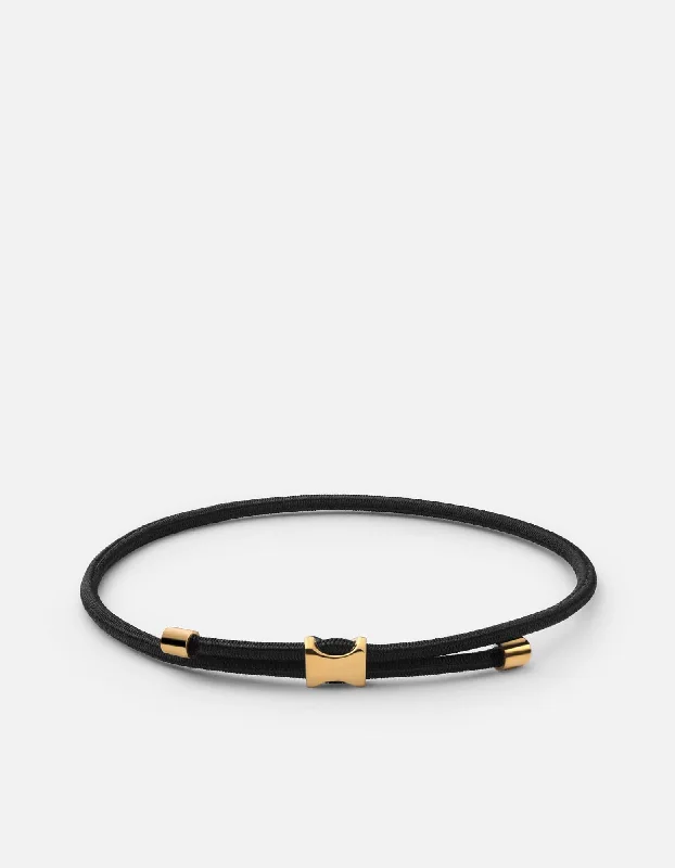 Orson Pull Bungee Rope Bracelet, 14k Gold