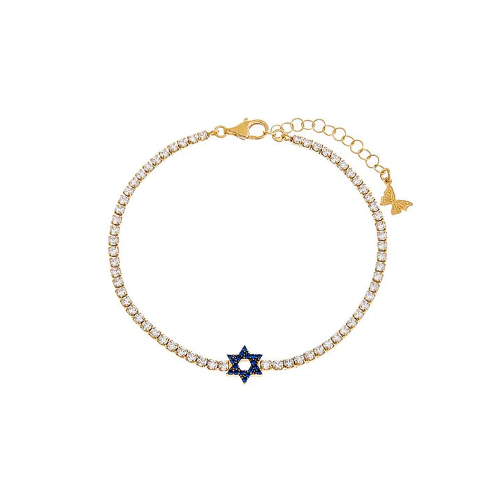 Gold/Sapphire Star