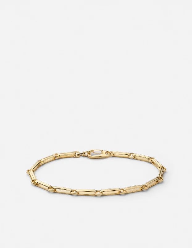 Jax Bracelet, Gold Vermeil