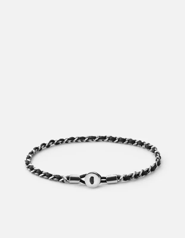 Nexus Link Bracelet, Sterling Silver